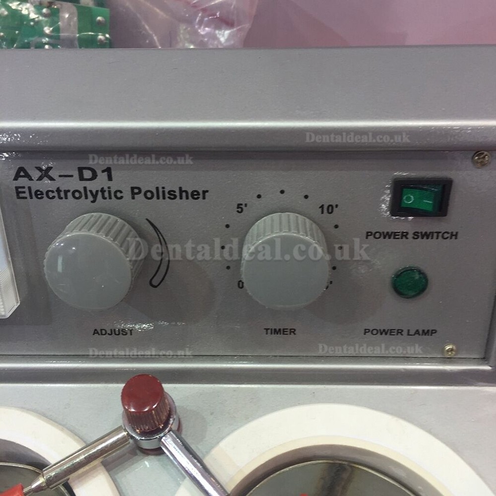 Aixin AX-D1 Dental Lab Electrolytic Polisher With Two Water Bath Equipment