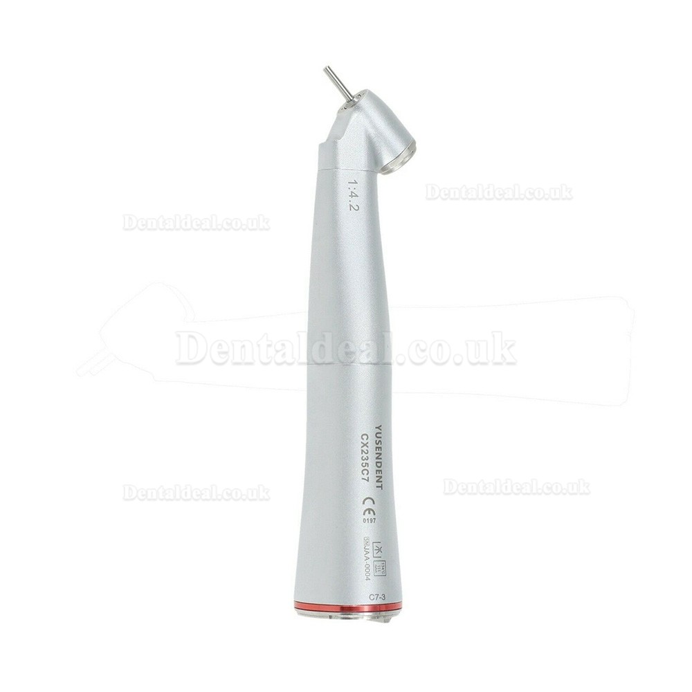 YUSENDENT COXO C PUMA Dental Electric Micro Motor +1:5 Fiber Optic Contra Angle CX235 C7-1