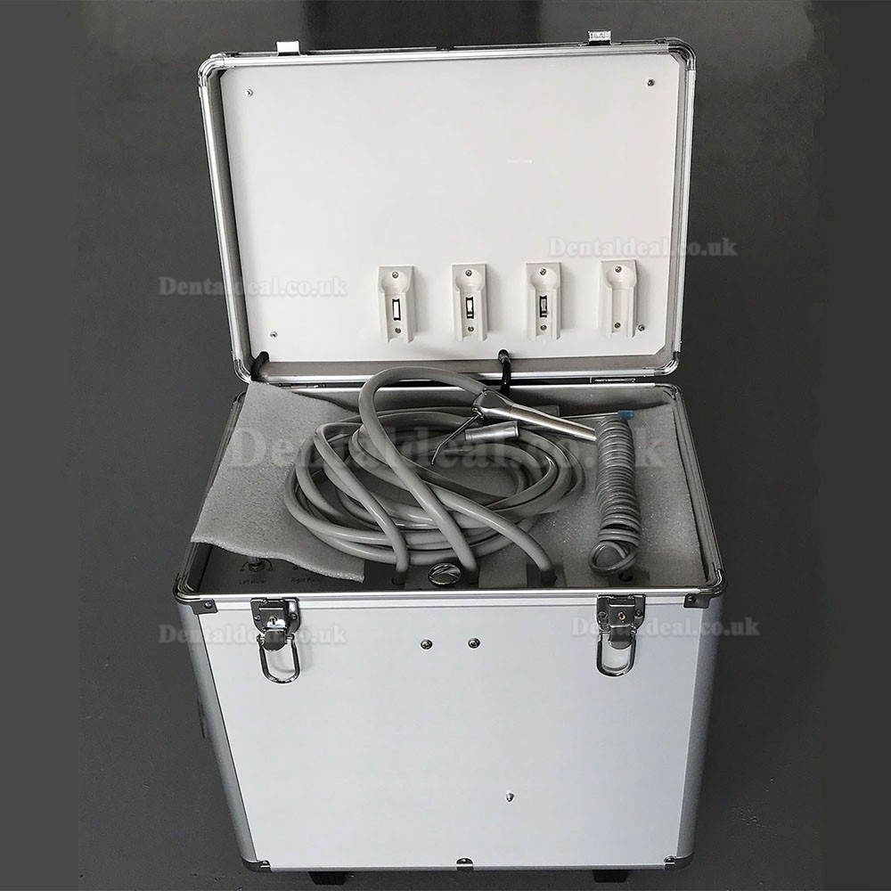 Best®BD-402B LED Fiber Dental Turbine Unit with Air Compressor Suction Triplex Syringe Optic