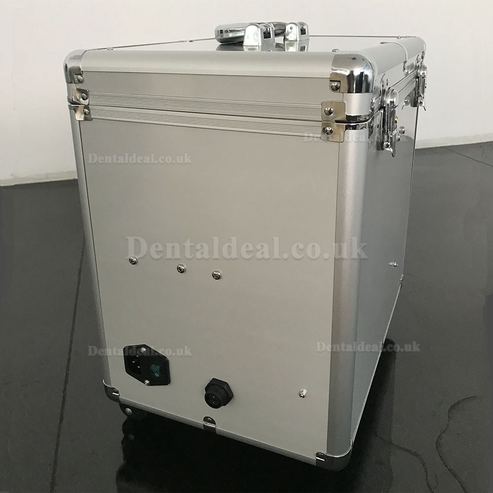 Best® BD-402B Dental Portable Unit+Air Compressor+Suction+Triplex Syringe+HP Tubes