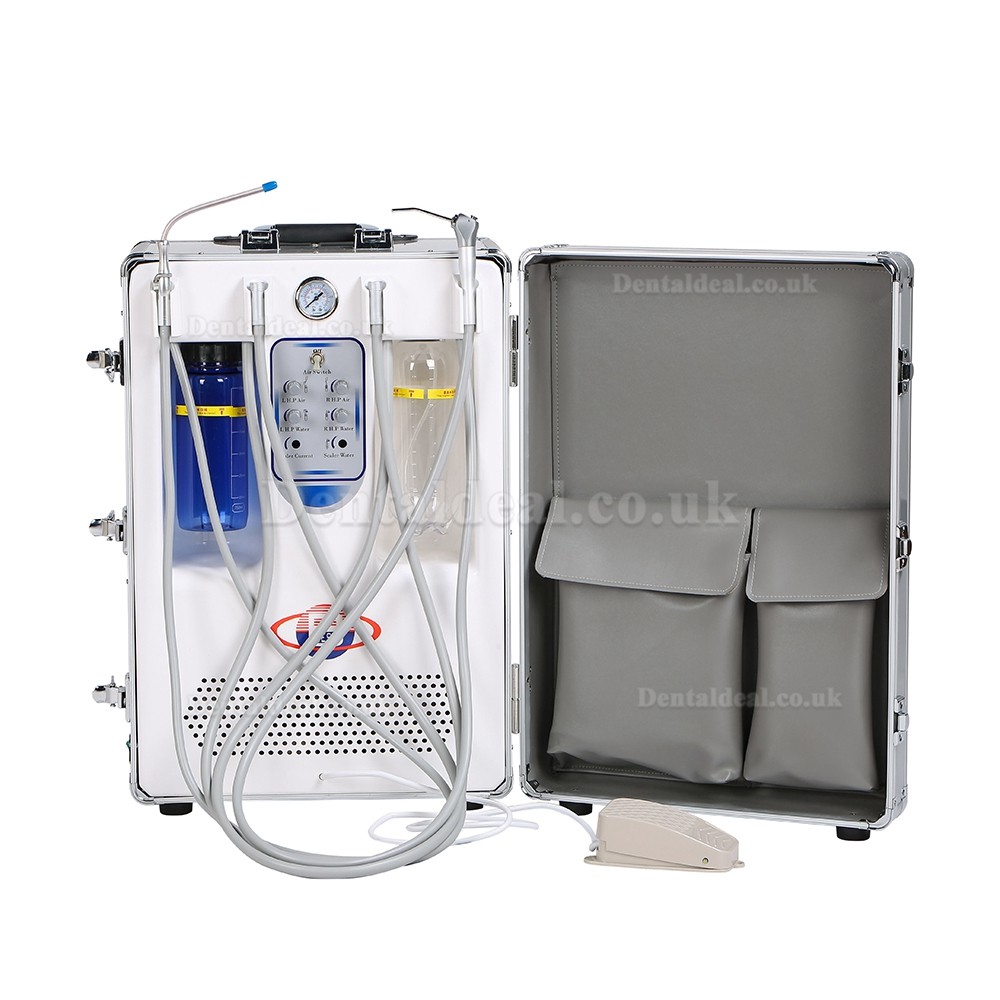 BD-406A Dental Turbine Unit(Air Compressor+Suction System+Triplex Syringe)