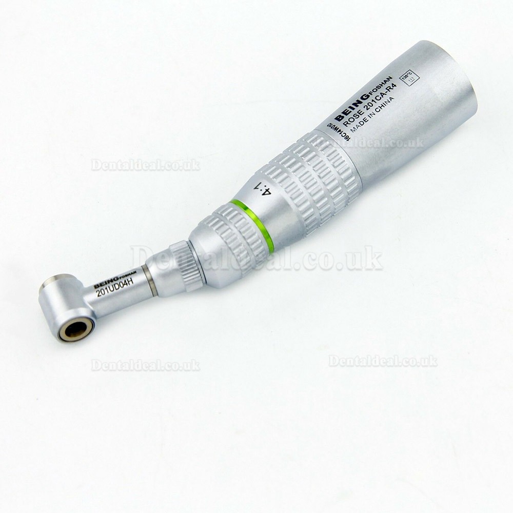 BEING 1CAR4-UD04H Endo Hand File Dental E-type 4:1 Contra Angle Fiber Optic