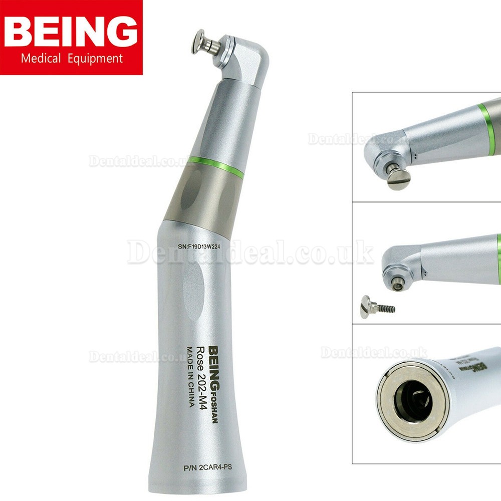 BEING 202CAR4-PS 4:1 Dental Prophylaxis Prophy Contra Angle Handpiece Intramatic Head Fit KAVO