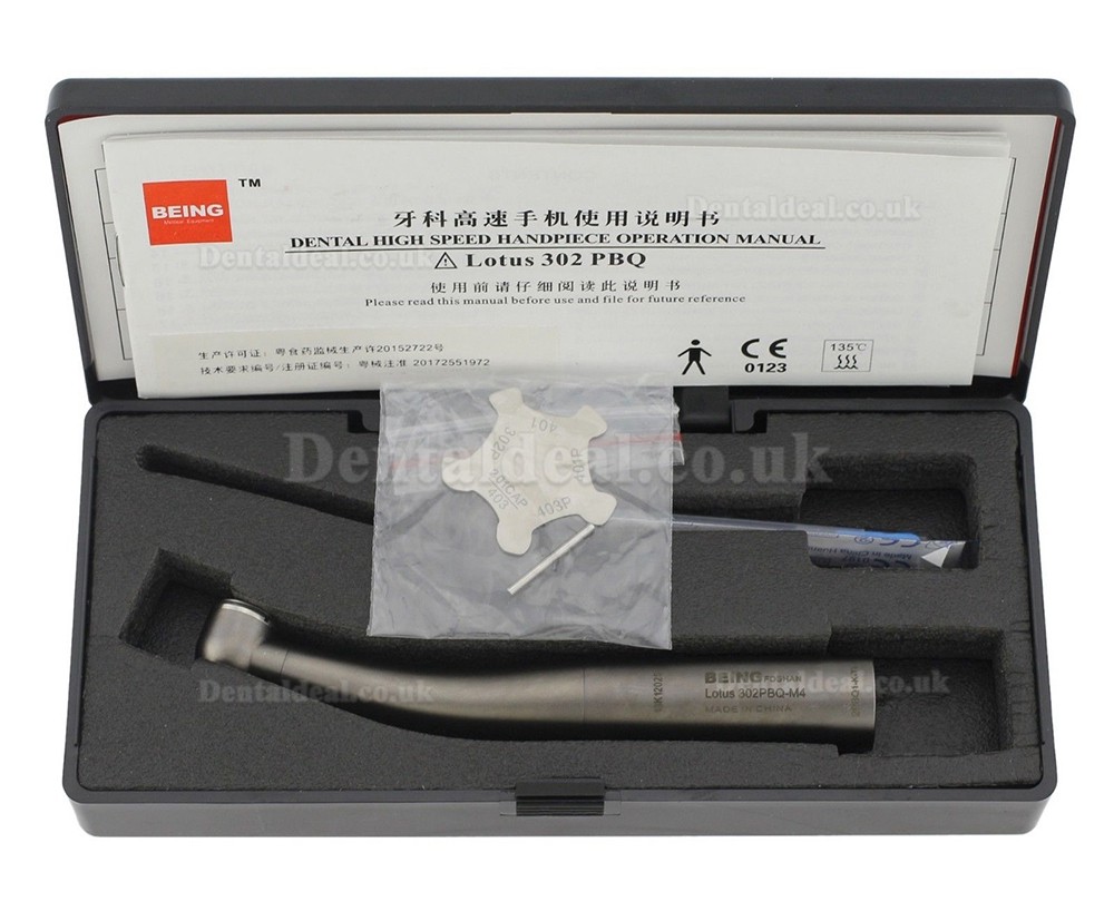 BEING Dental Ti MAX Fiber Optic High Speed Handpiece fit LED Kavo Multiflex LUX