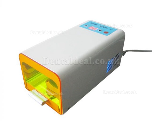 27W Dental Lab Light Curing Unit Labortory Light Cure Machine With Time Setting Blue Light