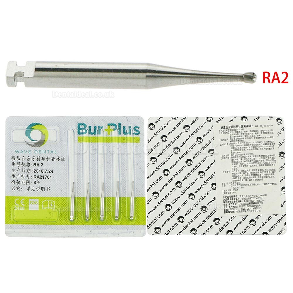 Dental SBT Low Speed Tungsten Carbide Round Latch Burs Drill RA 1 2 3 4 5 6 7 8