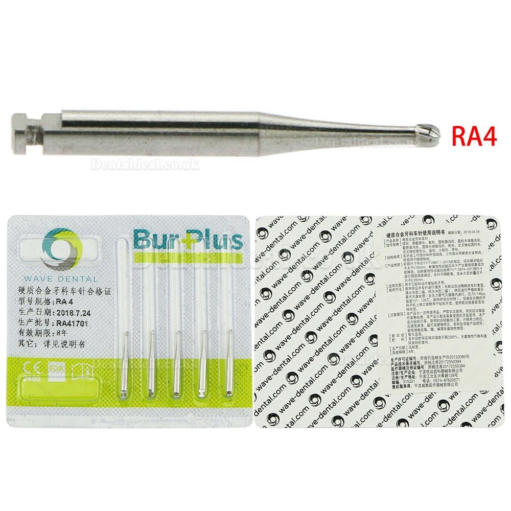 Dental SBT Low Speed Tungsten Carbide Round Latch Burs Drill RA 1 2 3 4 5 6 7 8