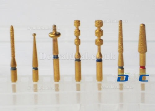 7 Pcs Dental Preparation Burs Porcelain Veneer Dental Burs