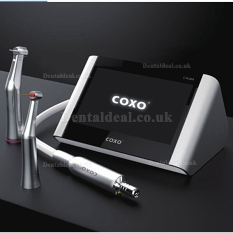 YUSENDENT COXO C PUMA Master 2 in 1 Dental Electric Motor with 6:1 & 1:5 Contra Angle Handpiece