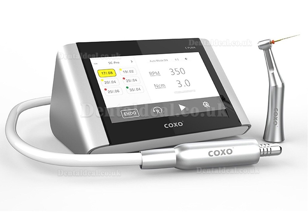 YUSENDENT COXO C PUMA Master 2 in 1 Dental Electric Motor with 6:1 & 1:5 Contra Angle Handpiece