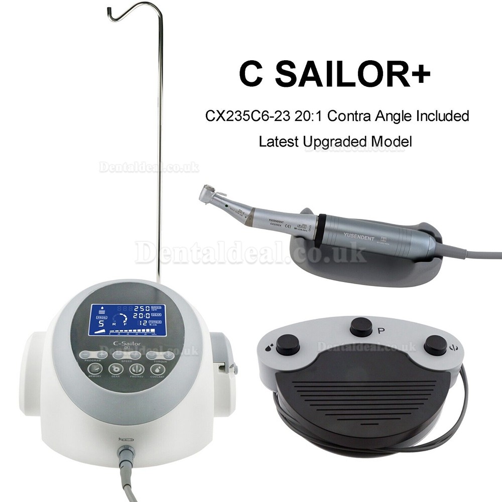 YUSENDENT® COXO C-SRILOR Dental Brushless Motor Implant system with 20:1 Contra-angle