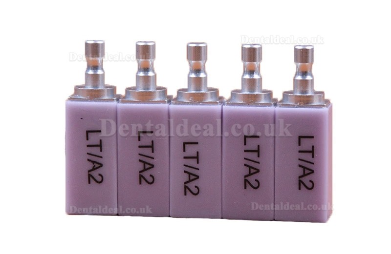 5 Pcs C14 LT Low translucent Dental Lithium Disilicate Glass Ceramic Block