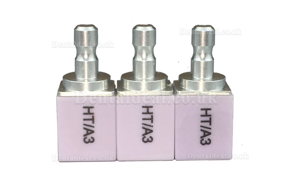 5Pcs C14 Dental Lithium Disilicate Glass Ceramic Blocks CEREC Emax