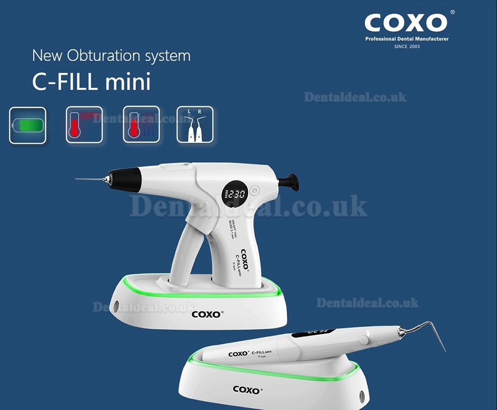 COXO C-Fill Mini Dental Cordless Endodontic Endo Obturation System Kit