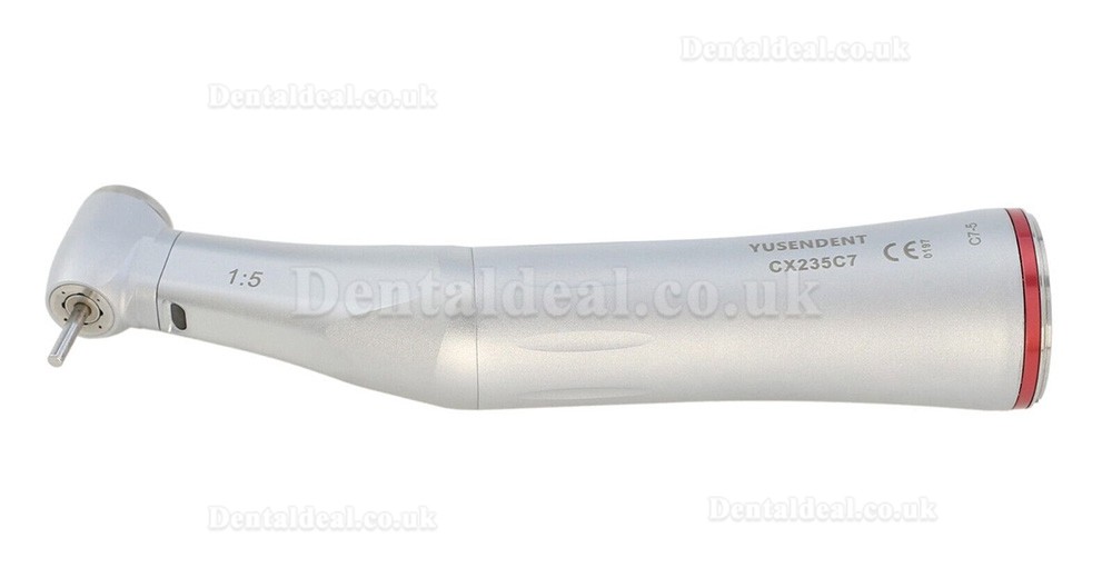 YUSENDENT COXO CX235C7-5 Multiplier Contra Angle 1:5 Fiber Optic Speed Increasing Handpiece