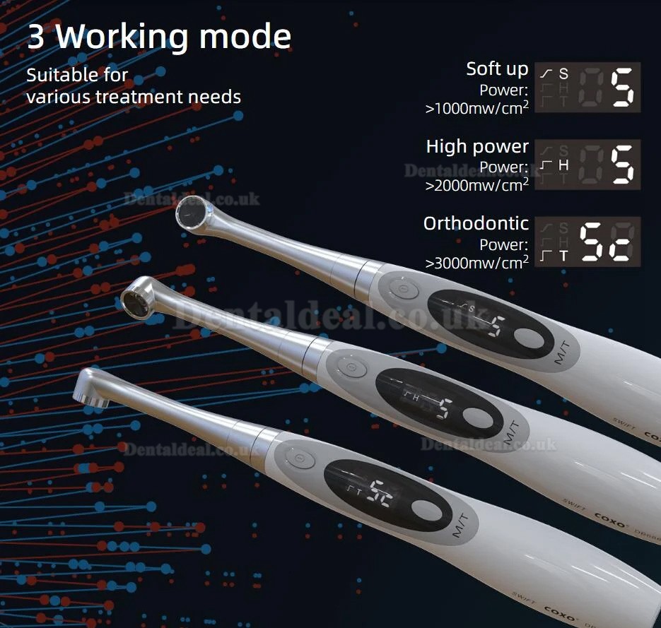 YUSENDENT COXO DB-686 Swift LED Curing Light with Caries Detection & Orthodontic Function