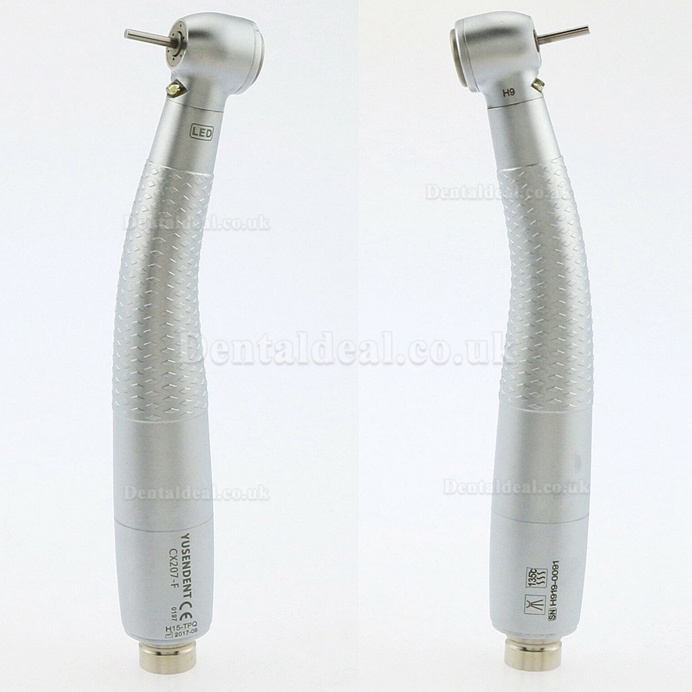 YUSENDENT COXO CX207-F-PQ E-Generator LED High Speed Handpiece 2/4 Hole NSK Phatelus Coupler