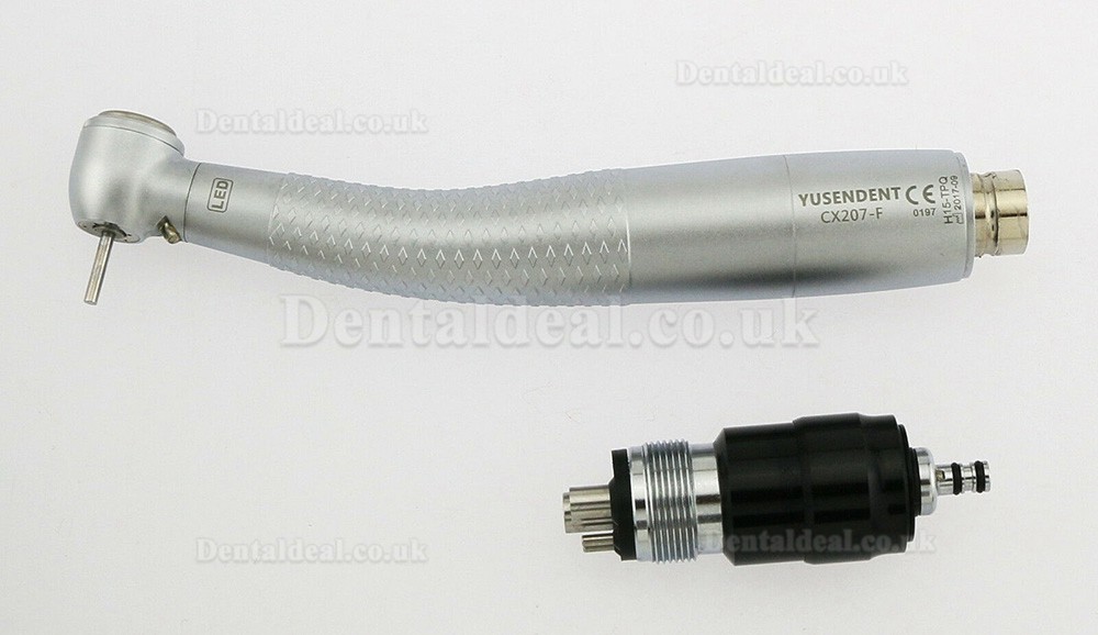 YUSENDENT COXO CX207-F-PQ E-Generator LED High Speed Handpiece 2/4 Hole NSK Phatelus Coupler