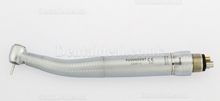 YUSENDENT® CX207-GK-PQ Fiber Optic Handpiece KAVO Compatible (With Coupler x1+ Without Coupler x2)