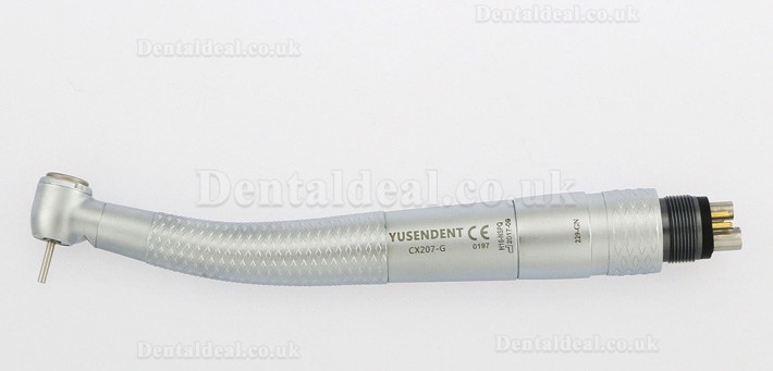 YUSENDENT® CX207-GN-PQ Fiber Optic Led Handpiece NSK Compatible (With Coupler x1+ Without Coupler x2)