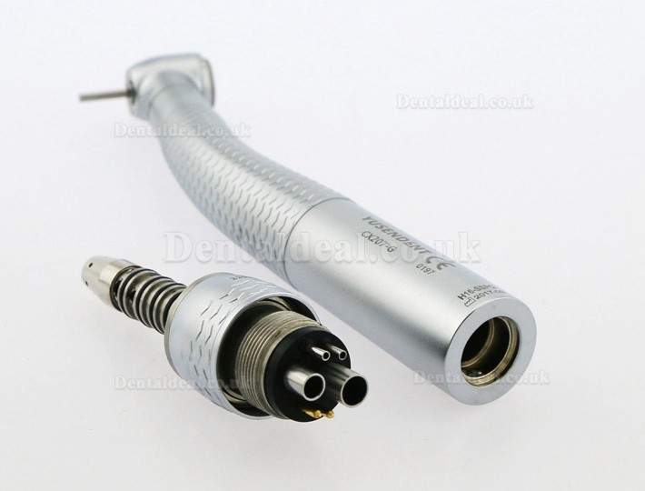 YUSENDENT® CX207-GS-PQ Fiber Optic Turbine Handpiece Sirona Compatible (With Coupler x1+ Without Coupler x2)