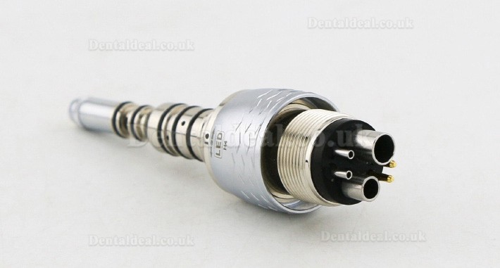 YUSENDENT Dental Fiber Optic Handpiece LED Quick Coupling Kavo Multiflex 6 Pin