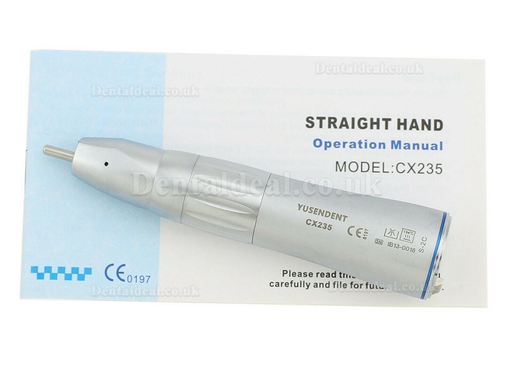 YUSENDENT® COXO Fiber Optic Inner Water Spray Straight Nose Handpiece CX235-2C