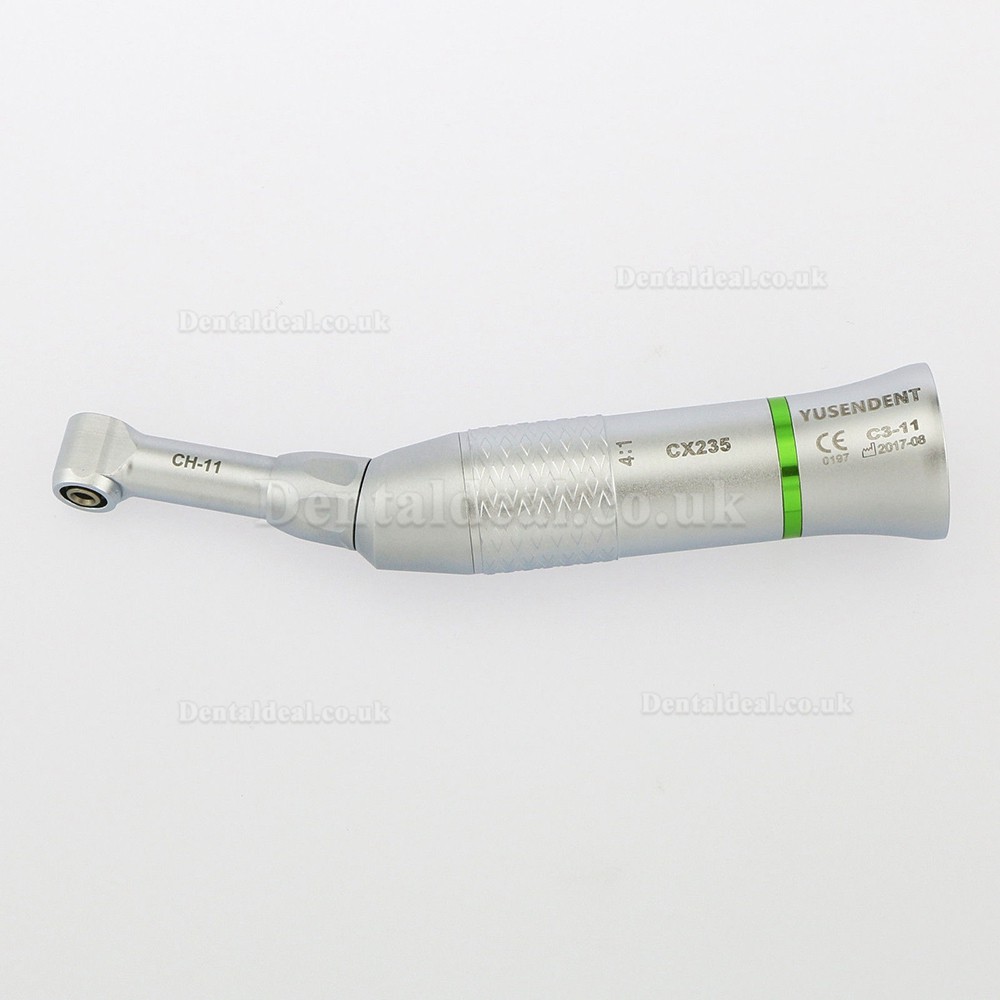 YUSENDNET COXO Dental 4:1 Contra Angle Handpiece Interproximal EVA IPR + 1Pc Striping Bur