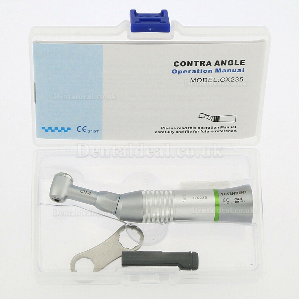 Yusendent CX235C8-4 Dental Endodontic 64:1 Push Button Contra Angle Handpiece