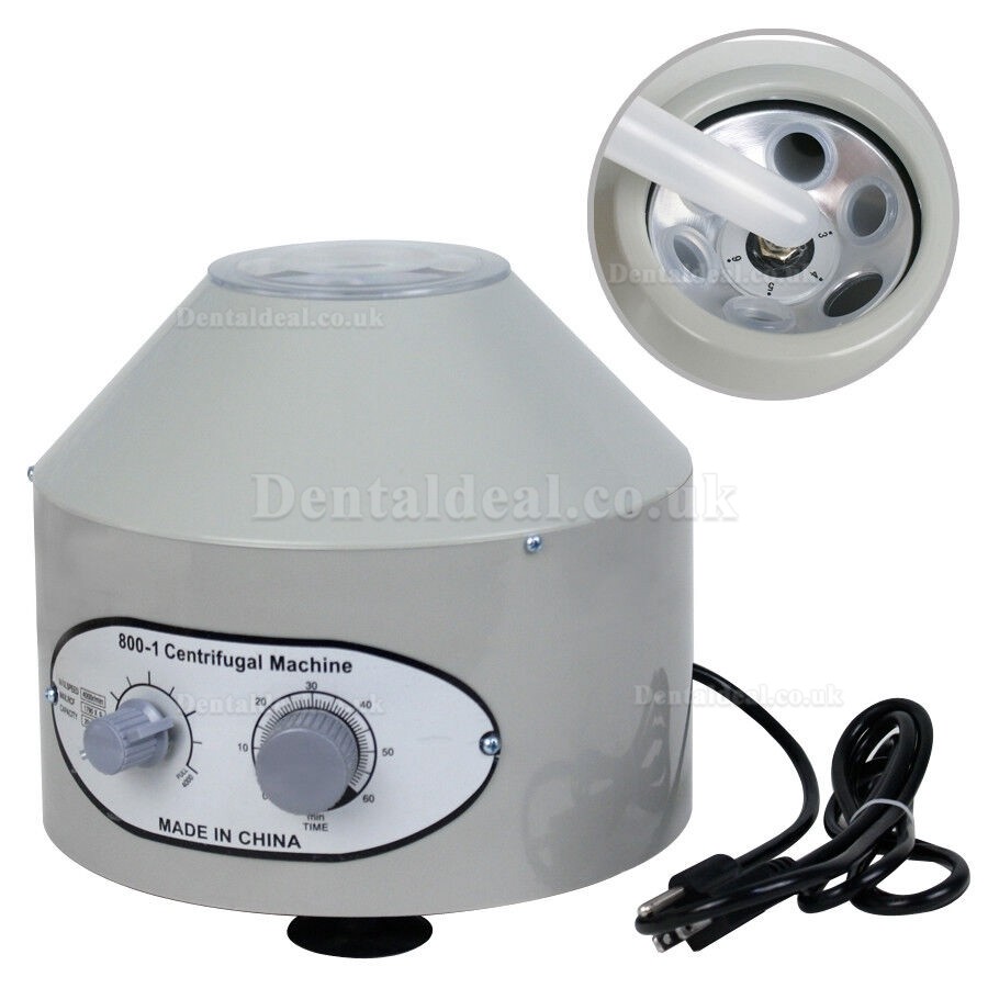 800-1 Electric Centrifuge Machine for Lab Industrial Medical 4000RPM 20ml x 6