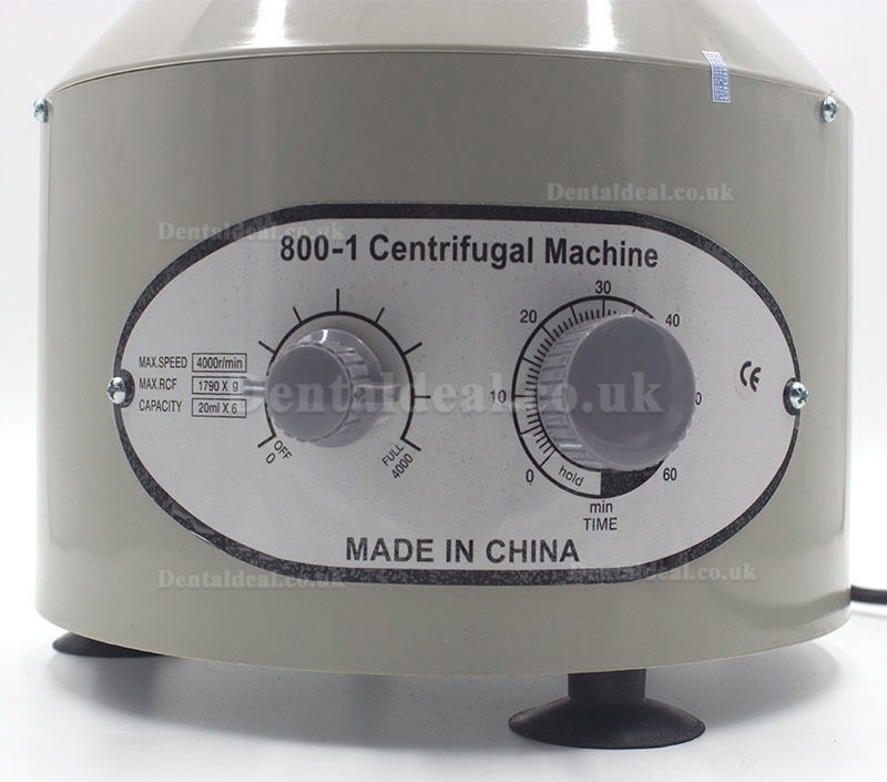 Medical Low speed Electric Centrifuge Machine 4000rpm With 6 Tube