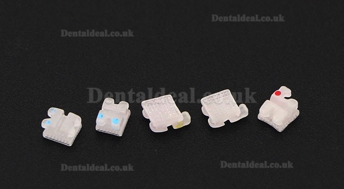 1Pack/20Pcs Dental Orthodontic Metal Brackets Braces Mini Roth 022 345 Hooks