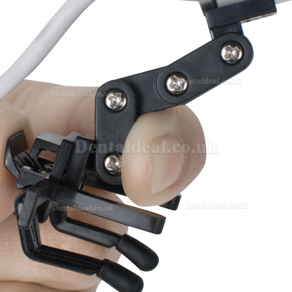 1W Clip Clamp LED Head Light Lamp for Dental Binocular Loupes Glasses Durable