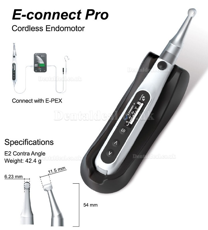 Eighteeth E-Connect Pro Cordless Endodontic Motor Compatible with E-PEX Pro Apex Locator