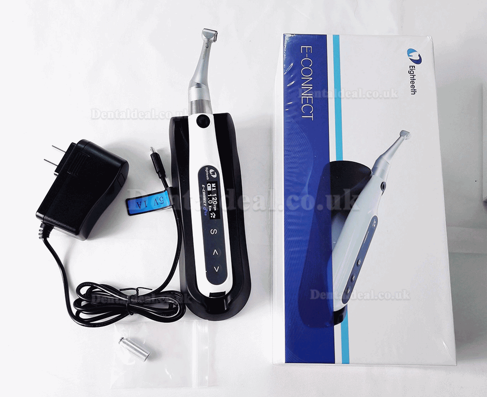 Eighteeth E-Connect Pro Cordless Endodontic Motor Compatible with E-PEX Pro Apex Locator