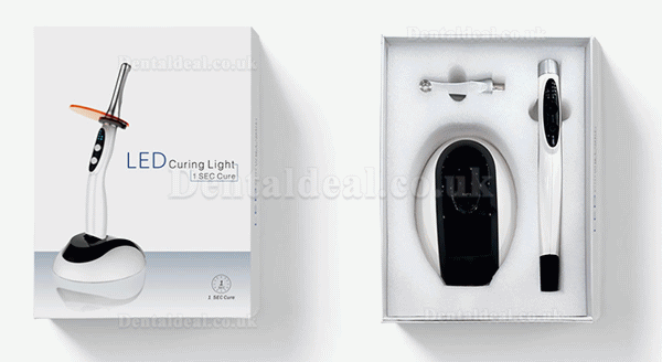 DEGER Dental 1 SEC Cure Lamp LED Curing Light Wireless 3000mw/cm2