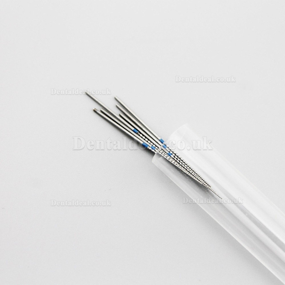 6pcs/Set Woodpecker Endodontic NITI U-FILE For Dental Root Canal Cleaning 30#