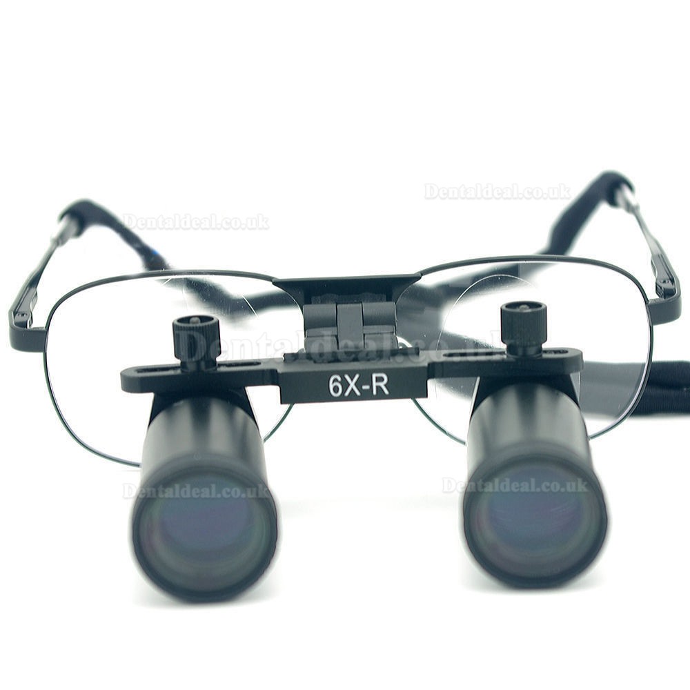 Ymarda 6.0X 420mm Dental Binocular Loupes Medical Loupes Dentist Magnifier Metal Frame