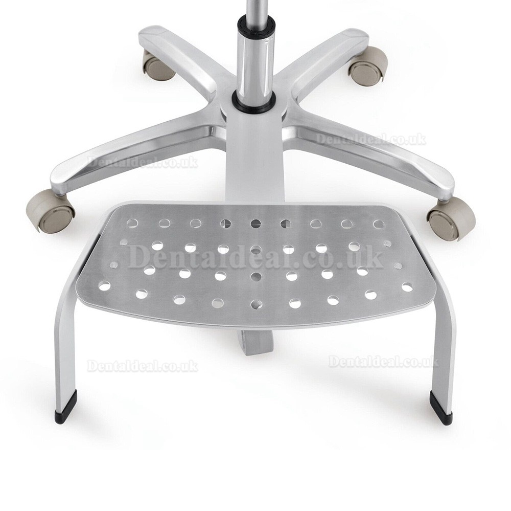 DS-PB1 Ergonomic Dental Stool with Back Support Dentist Operator Assistant Hygienist Chair