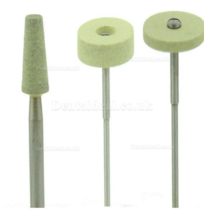 5 PCS Dental Lab Diamond Grinder For Zirconia & All-Ceramics Polishing