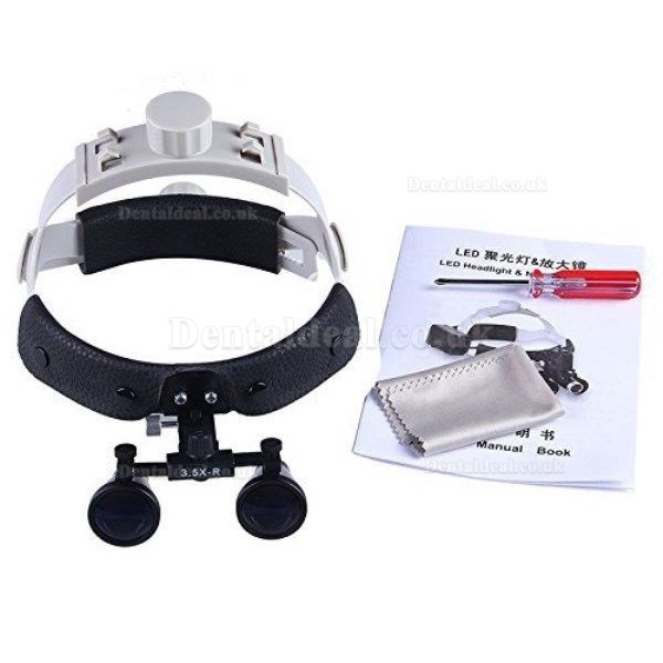 3.5X Dental Headband Binocular Loupes Surgical Loupes Magnifier DY-108