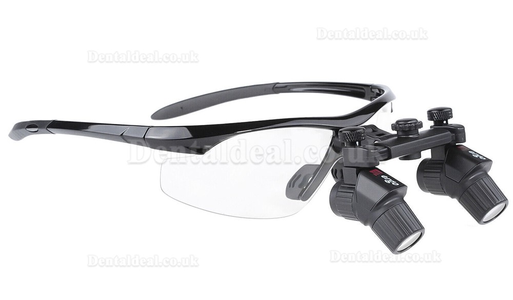 4.0X 450mm Ergonomic Ergo Surgical Loupe Ergo Magnifying Glasses + 5W Wireless LED Headlight