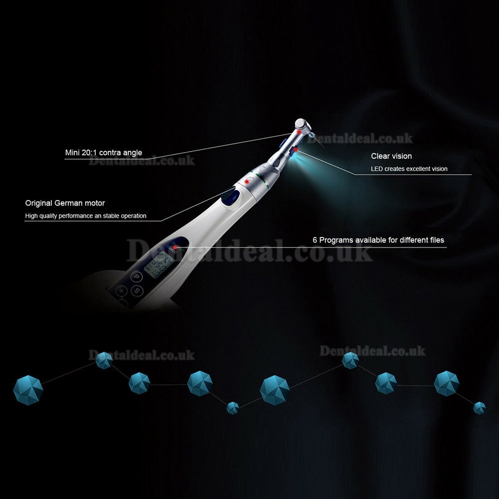 Denjoy Cordless Endo Motor with LED 20:1 mini contra-angle iM2C