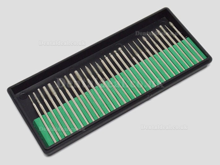 Dental Set of Millers For Tooth Technician Drill Diamond Burs