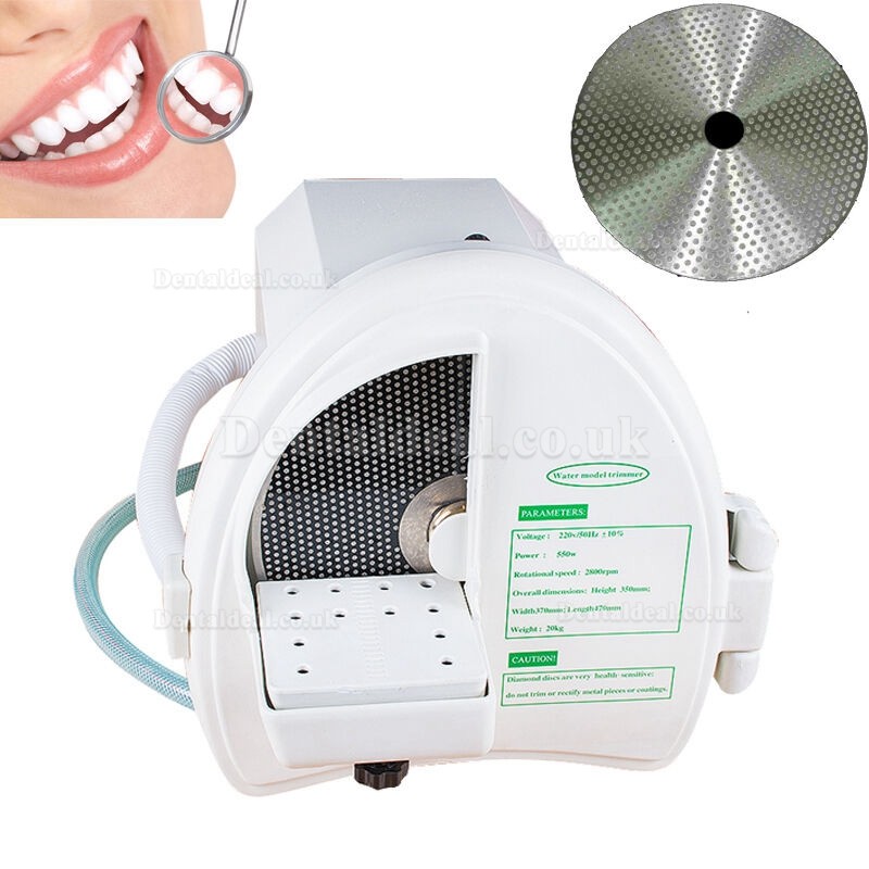 Dental Lab Wet Model Shaping Trimmer Trimming Abrasive Diamond Disc Wheel 2800rpm