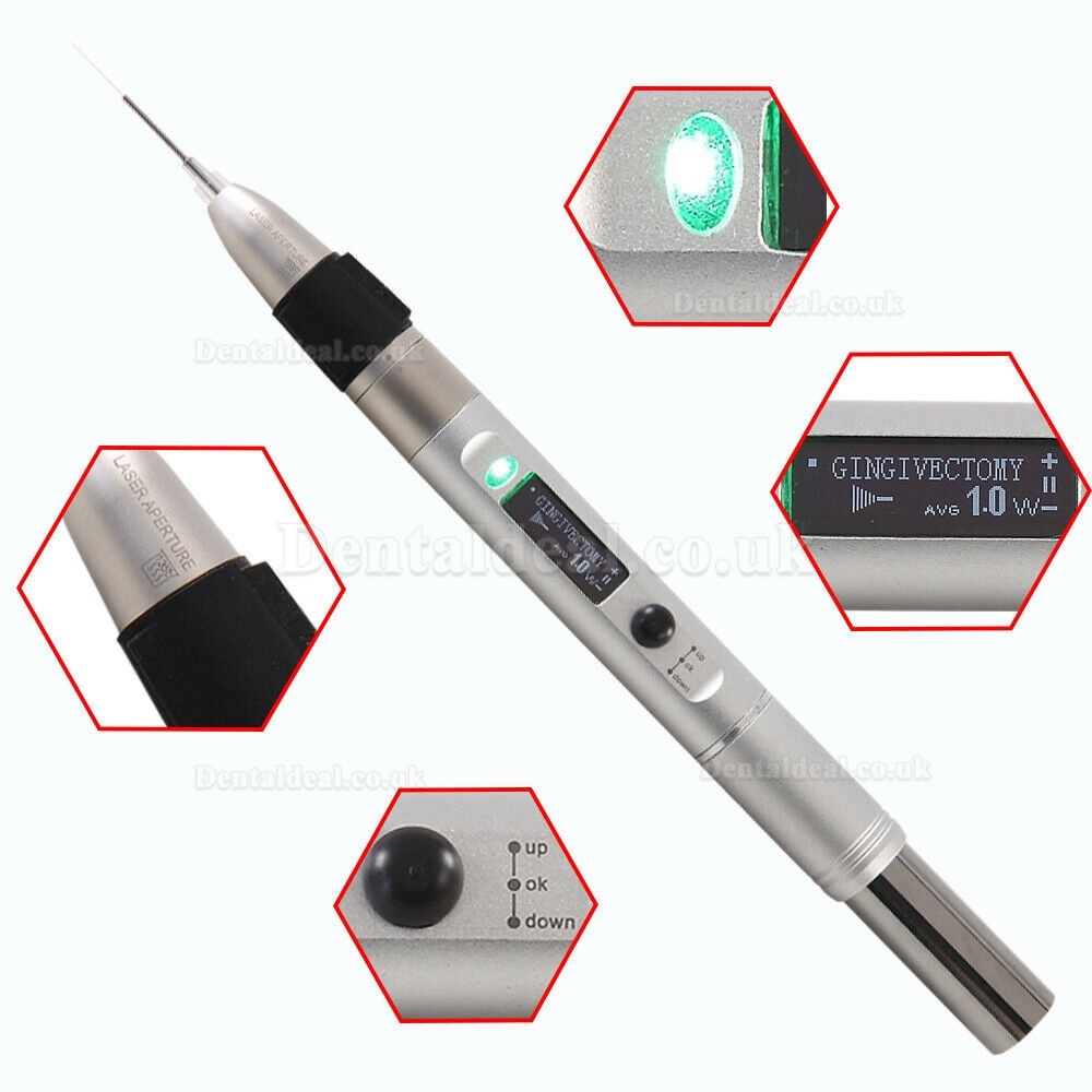 Dental Diode Laser Coreless Pen Periodontal Soft Tissue Laser Pen