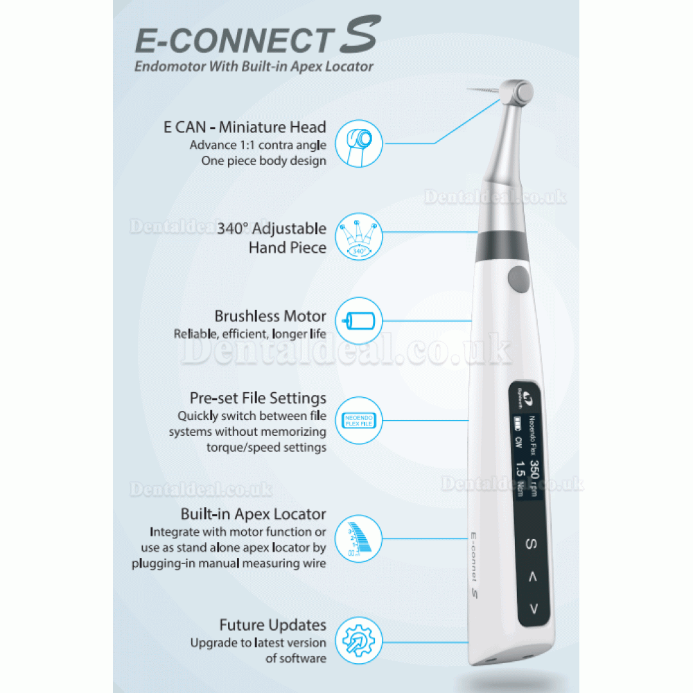 Eighteeth E-Connect S Dental Endodontic Motor with Apex Locator