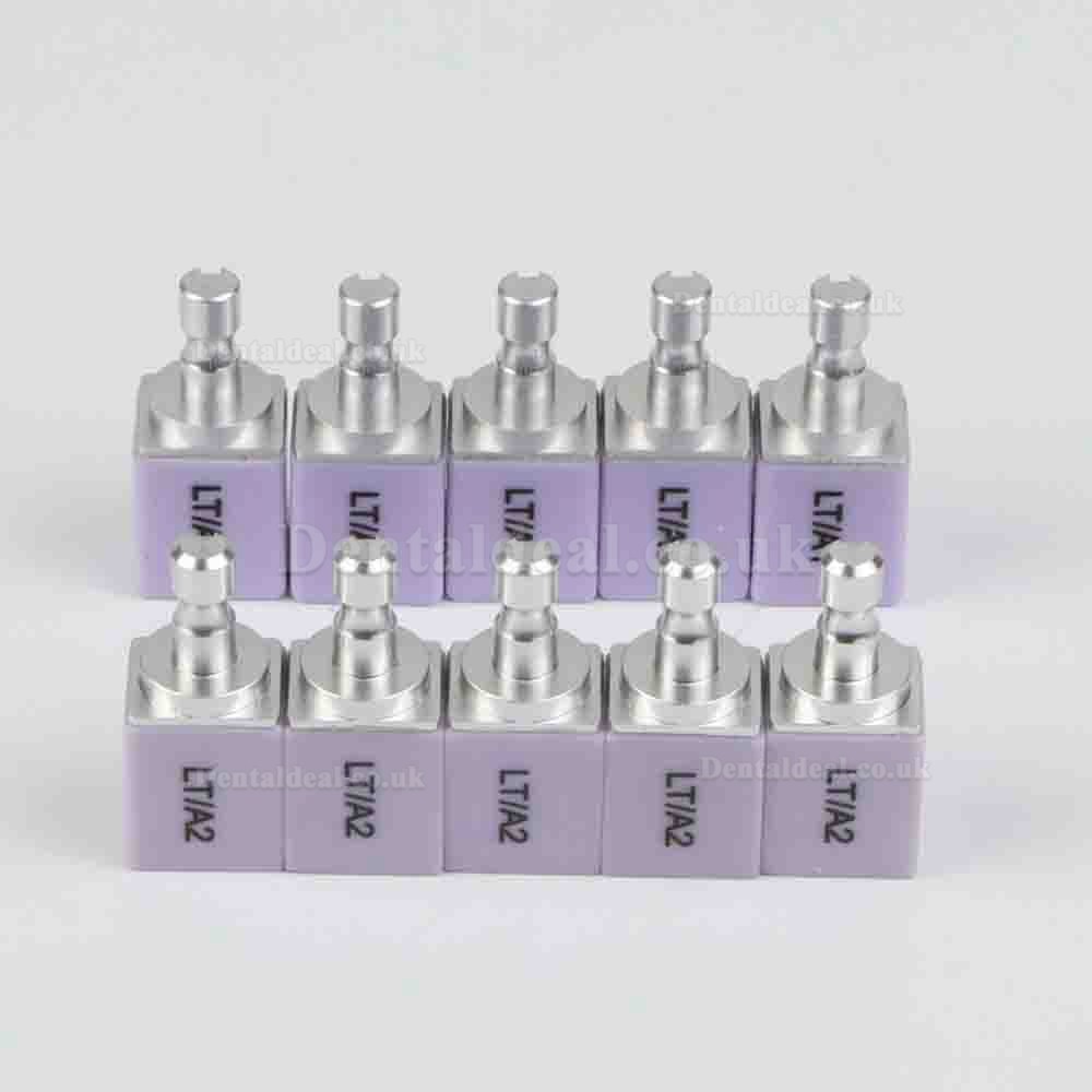 5Pcs C14 HT/LT Dental Lithium Dislicate Blocks E-max Cad Cam For Sirona Cerec