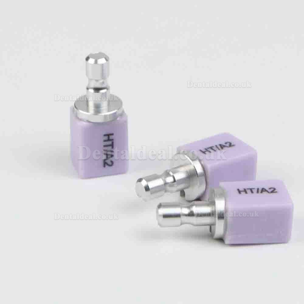 5Pcs C14 HT/LT Dental Lithium Dislicate Blocks E-max Cad Cam For Sirona Cerec