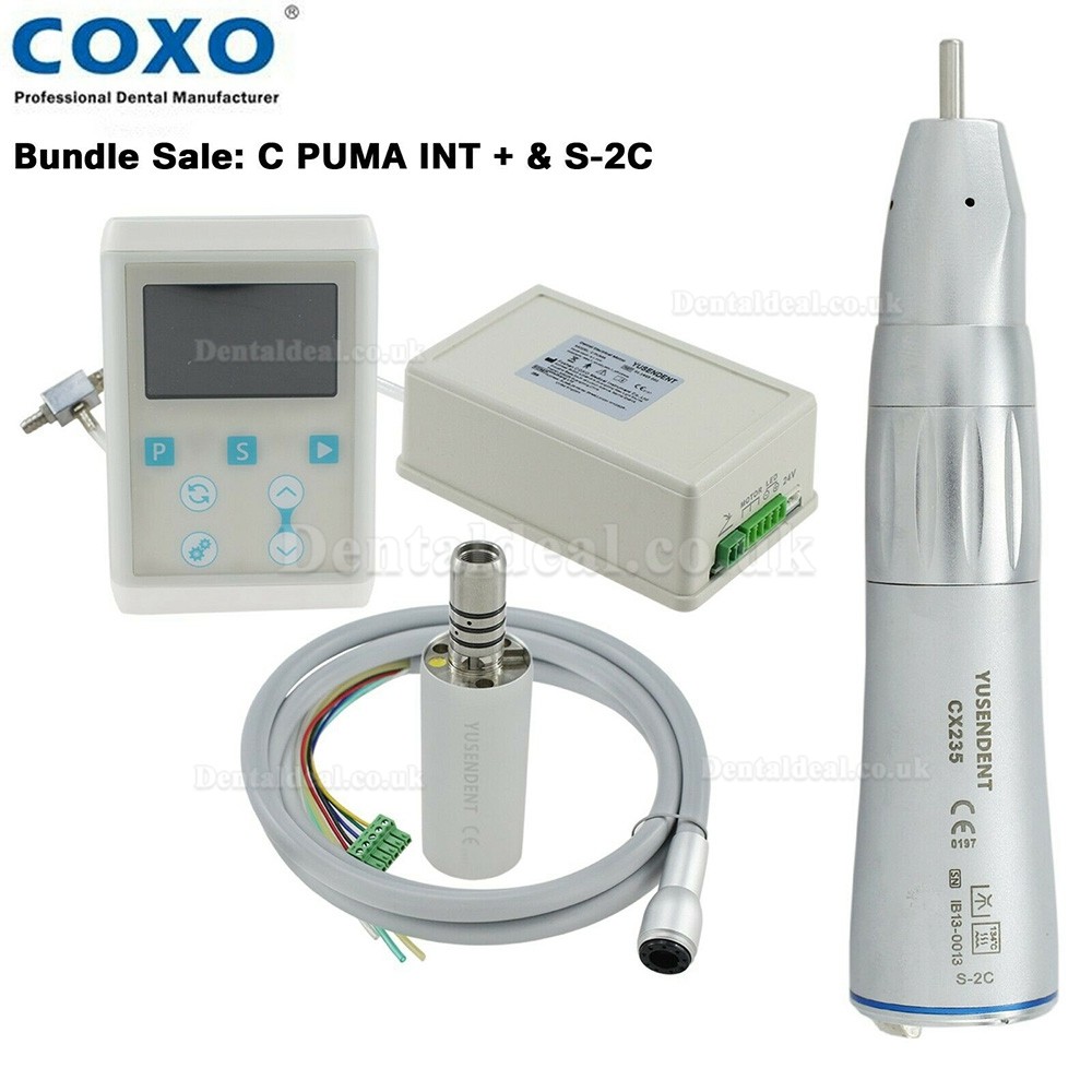 YUSENDENT COXO Built in Electric Micro Motor For Dental Chair C PUMA INT+ LCD Screen